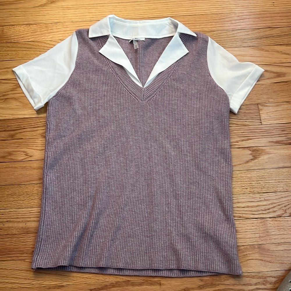 Vila Milano collared top